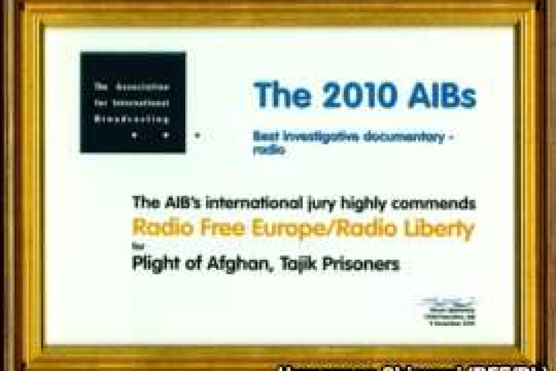 Azadi Radio gets AIB award for the best investigative program
